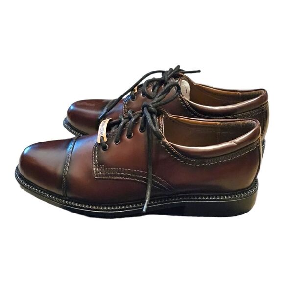 Dockers Gordon Cordovan Leather Dress Shoe (Size 10M) - Picture 3 of 12